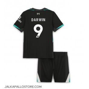 Liverpool Darwin Nunez #9 Vieraspaita Lapsille 2024-25 Lyhythihainen (+ shortsit)